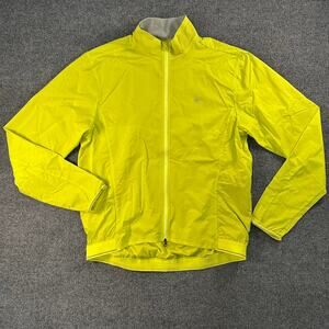 MEC Mens Zero Weight Core Light Cycling Jacket Activewear Full Zip Windbreaker L